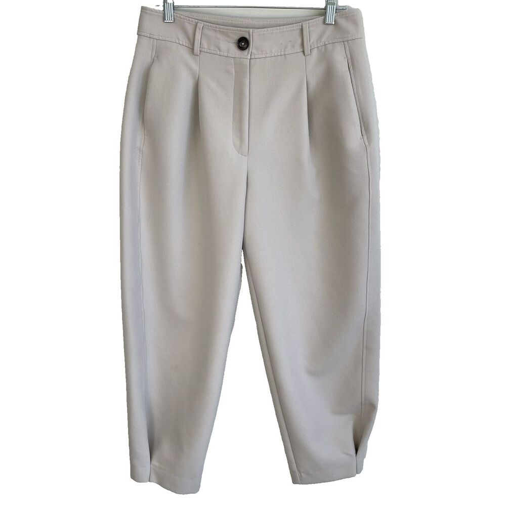 Abercrombie & Fitch High Rise Taper Tailored Pants Career Preepy Trouser Sz‎ 30